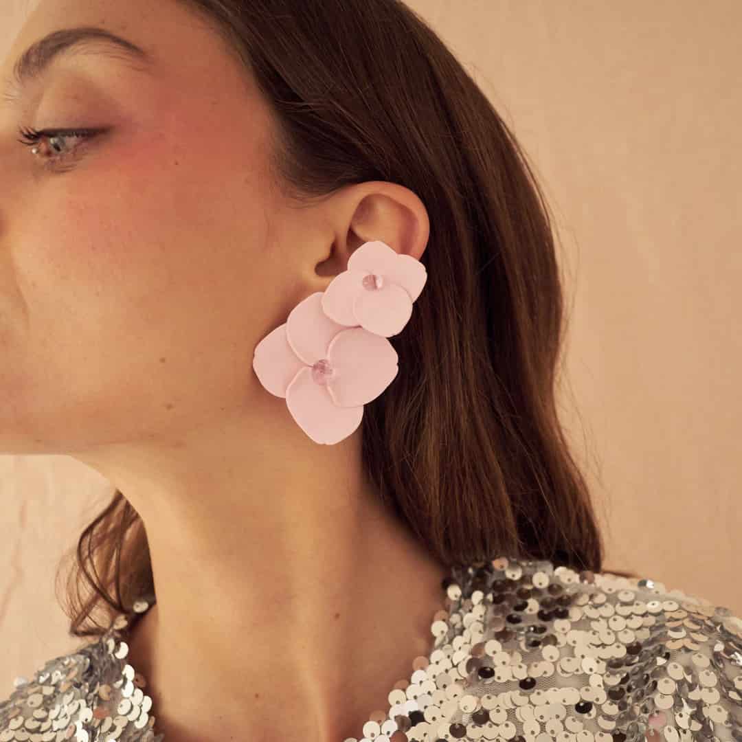 Aretes Lucié Flor Maxi - miniatura 2