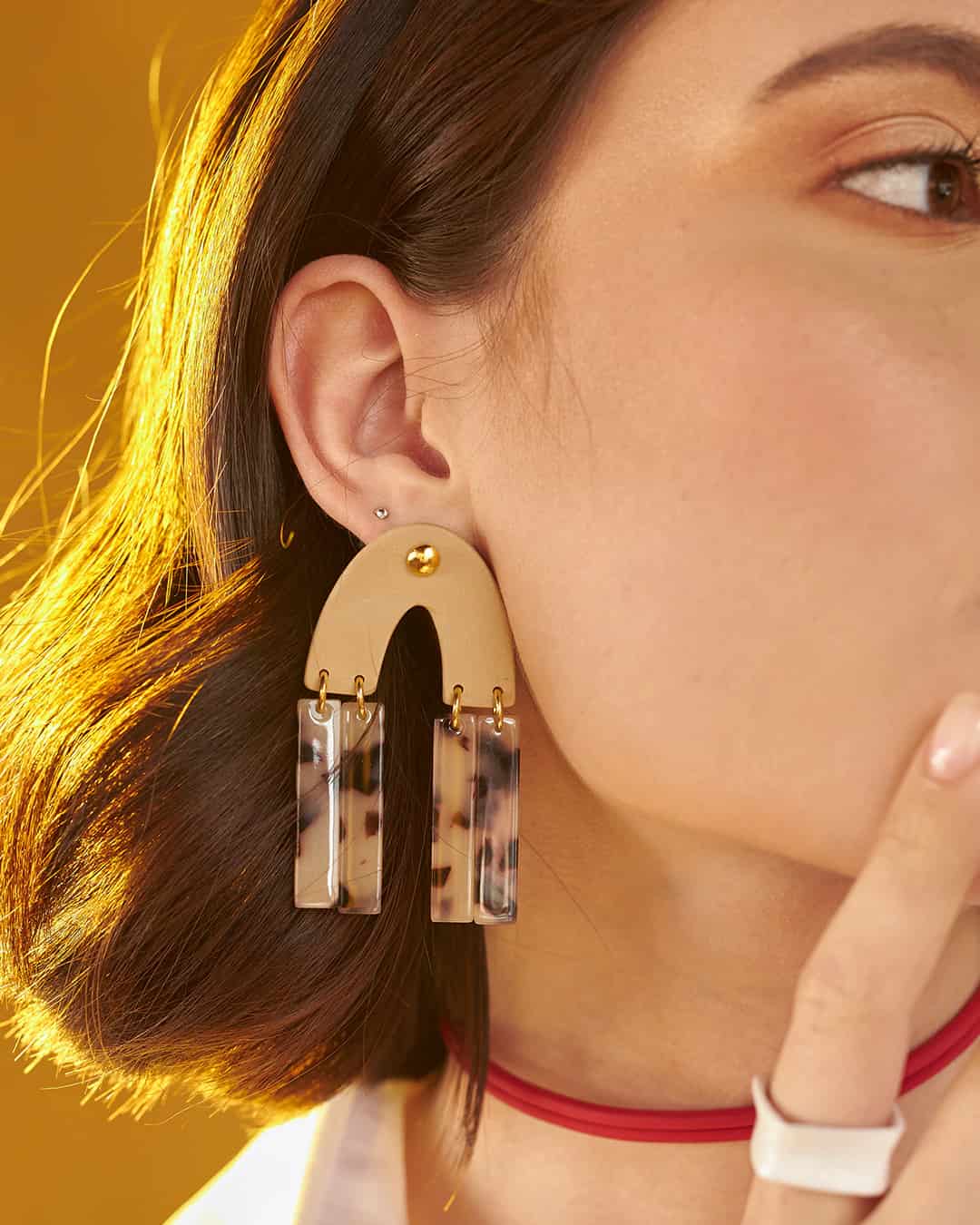 Terrazo1 Earrings - miniatura 2