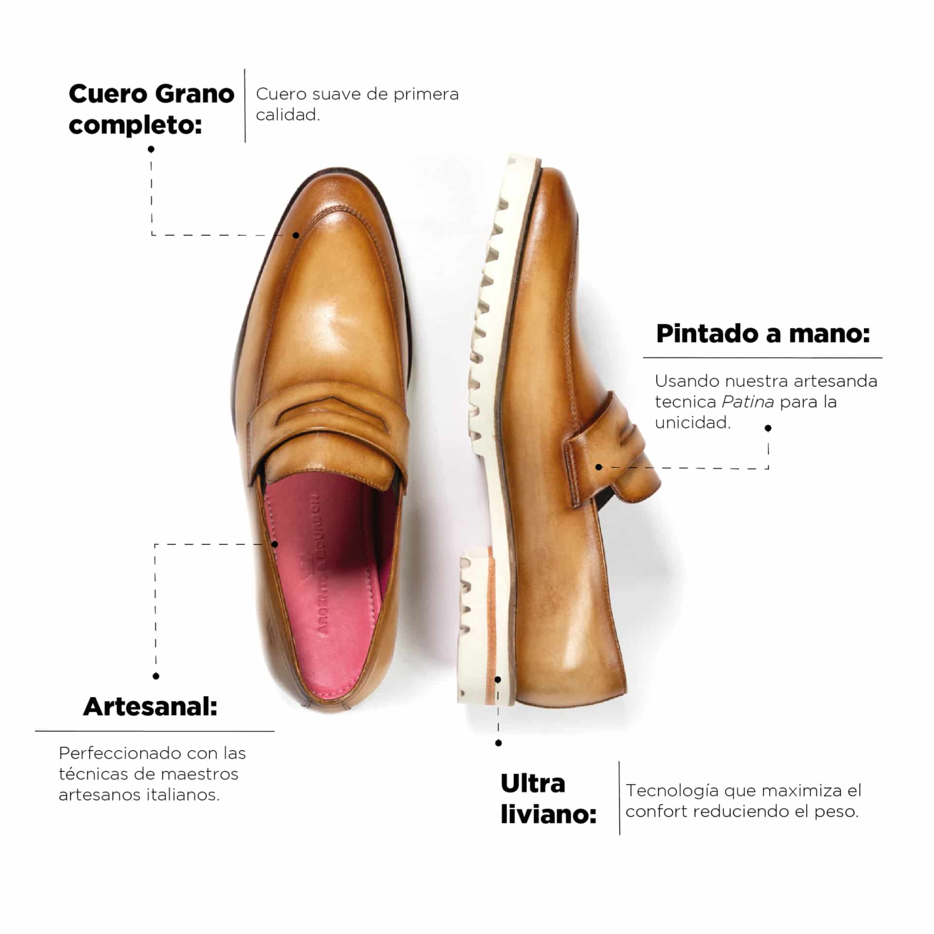 Mocasín Alessandro Cremme Suela Ultraliviana - miniatura 4