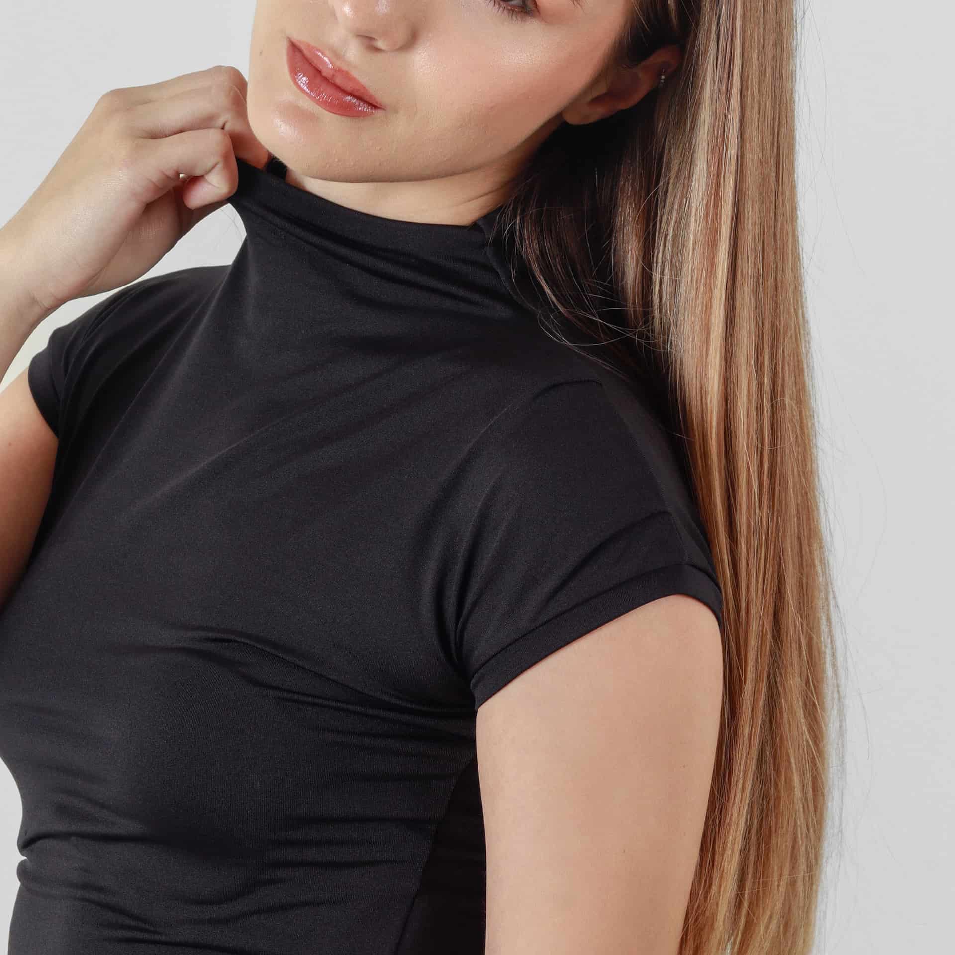 Camiseta Cuello Alto Manga Sisa - miniatura 7