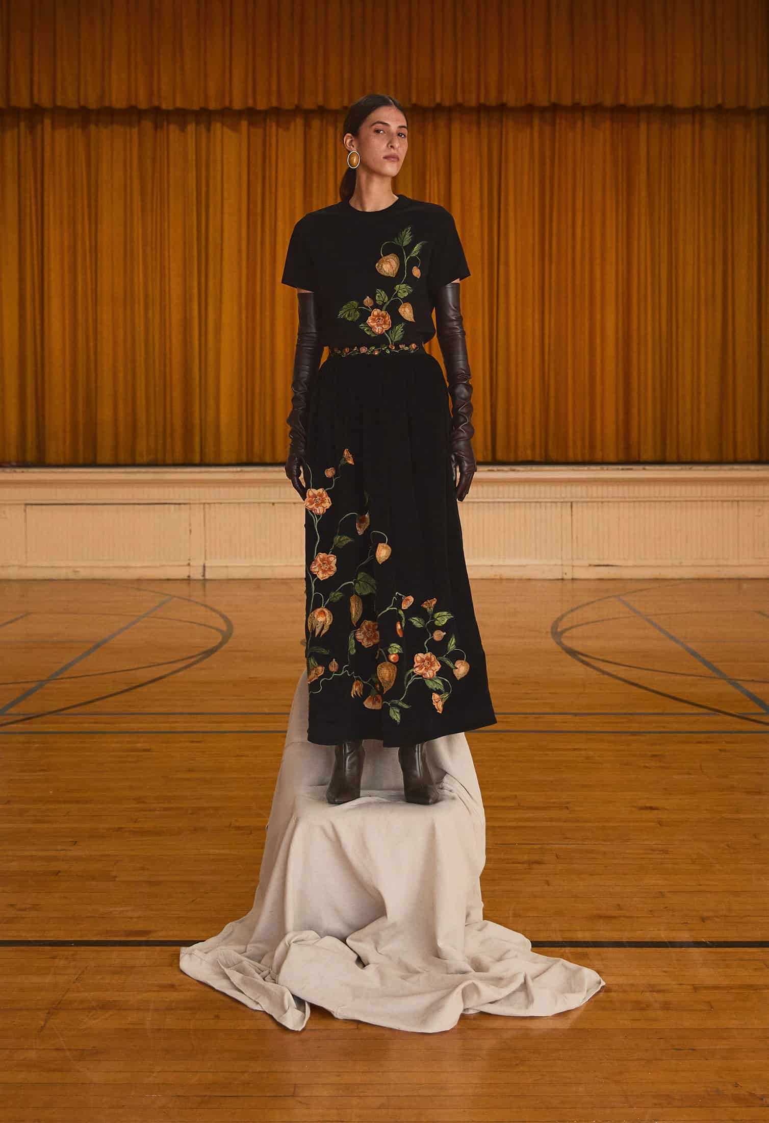 Tangelo Uchuva Maxi Skirt - miniatura 2