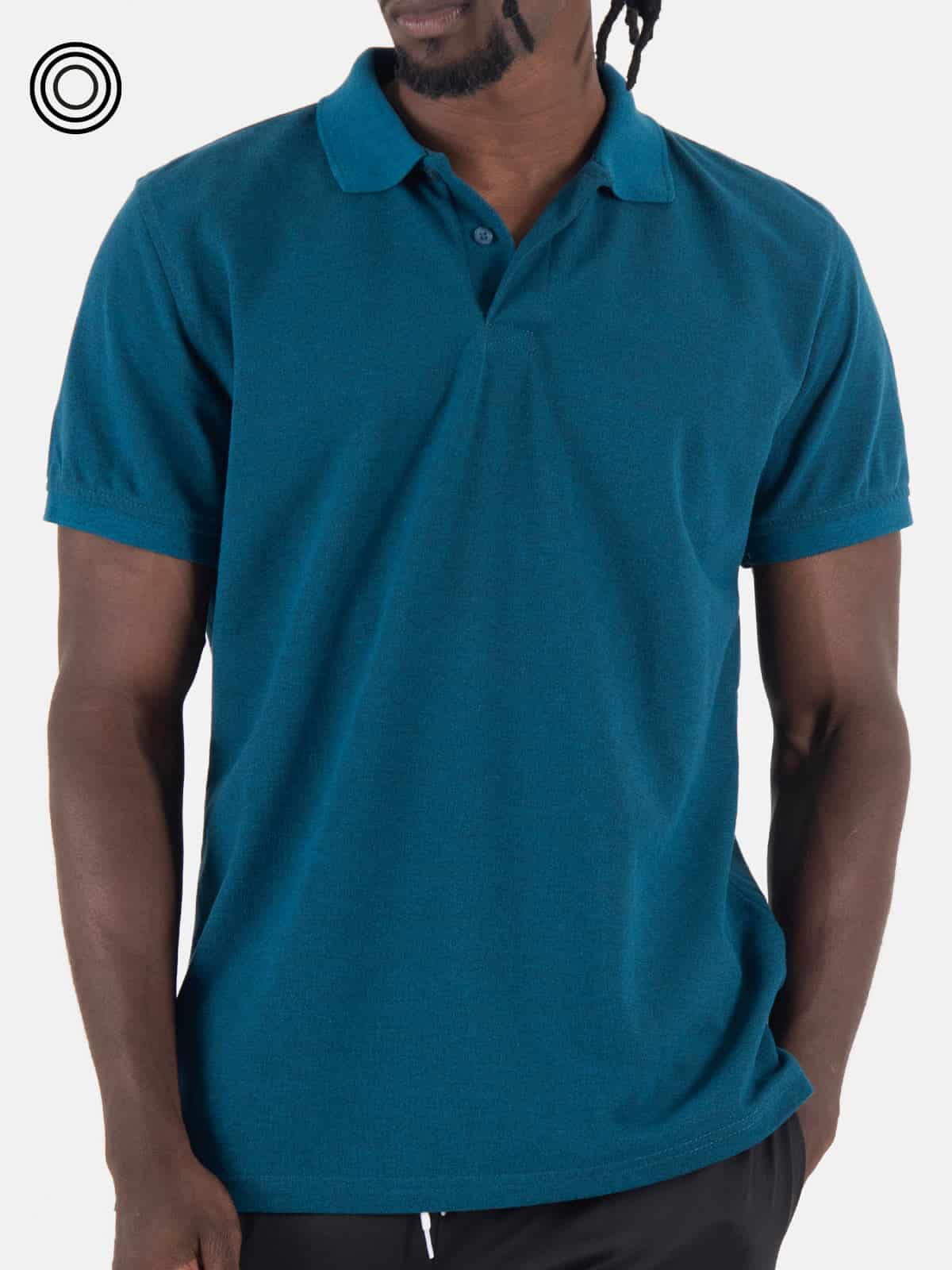 Polo Camiseta Azul Perla - miniatura 4