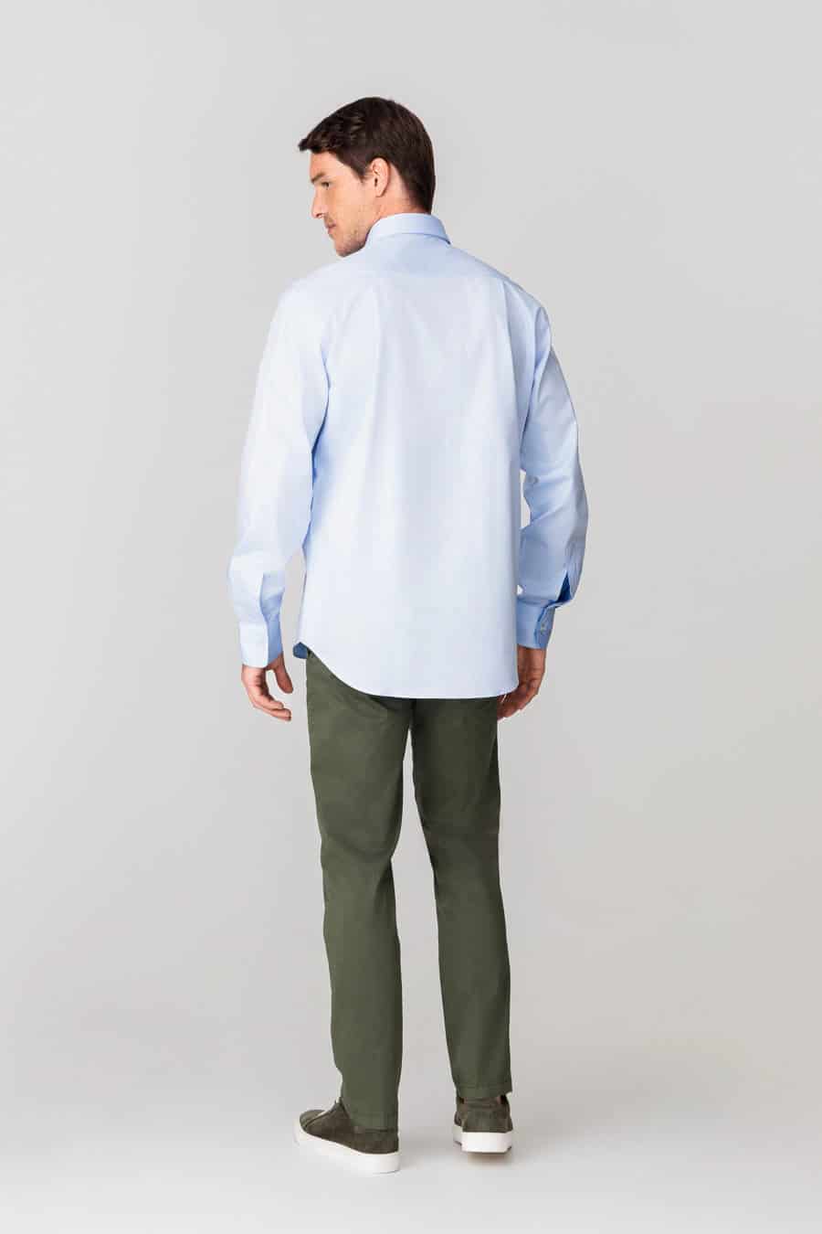 Men's cotton pants green new siena - miniatura 2