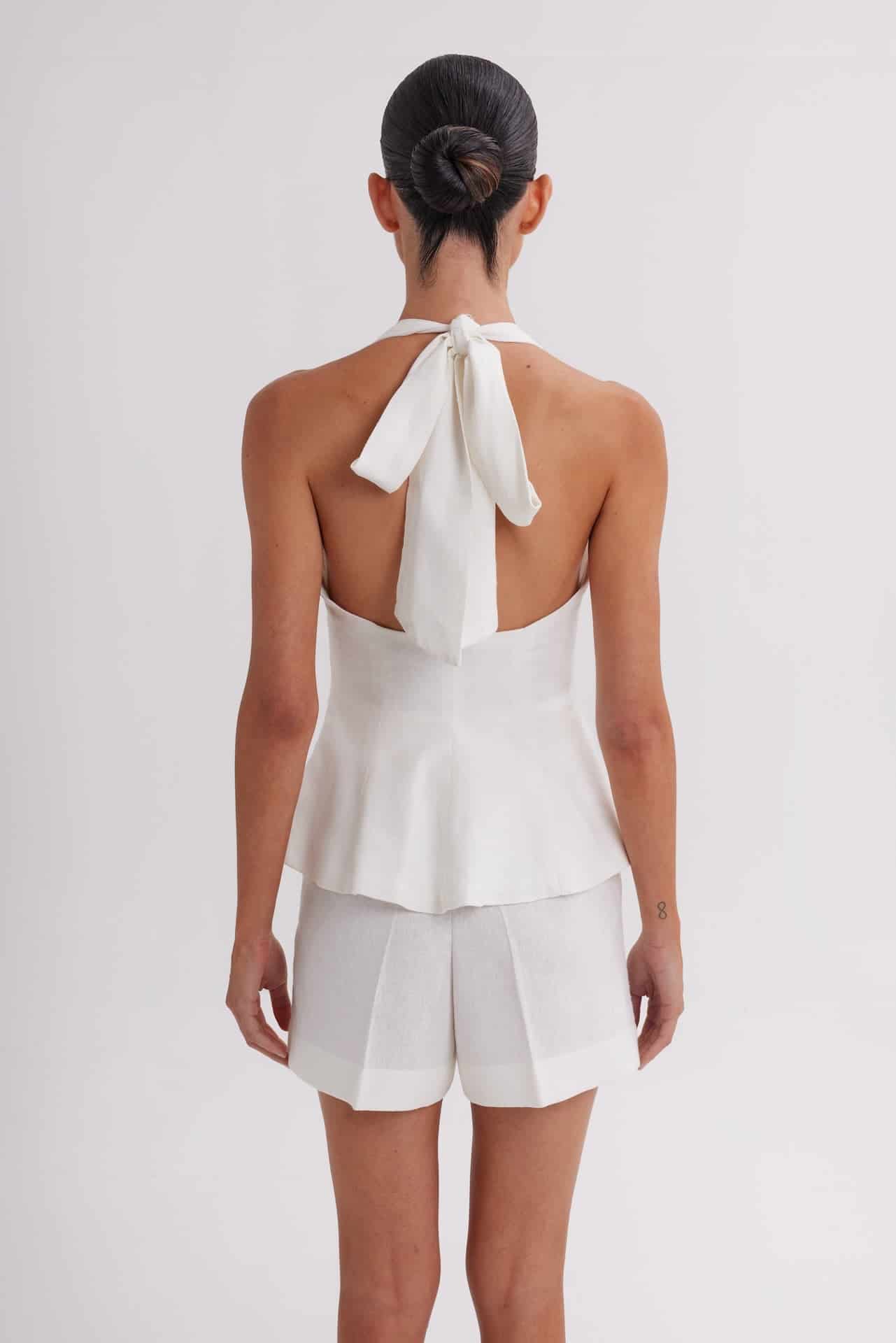 Blusa Mujer Elowen & Short Bruna Ivory - miniatura 2