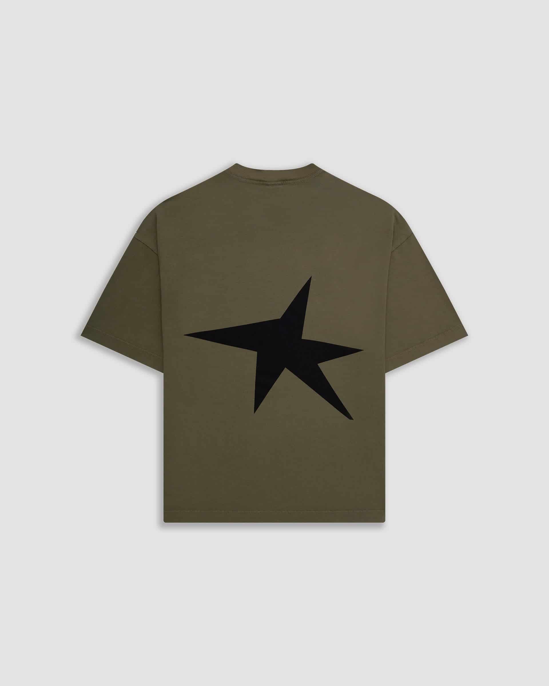 Camiseta Boxy Fit Riva - Verde Oliva - miniatura 5