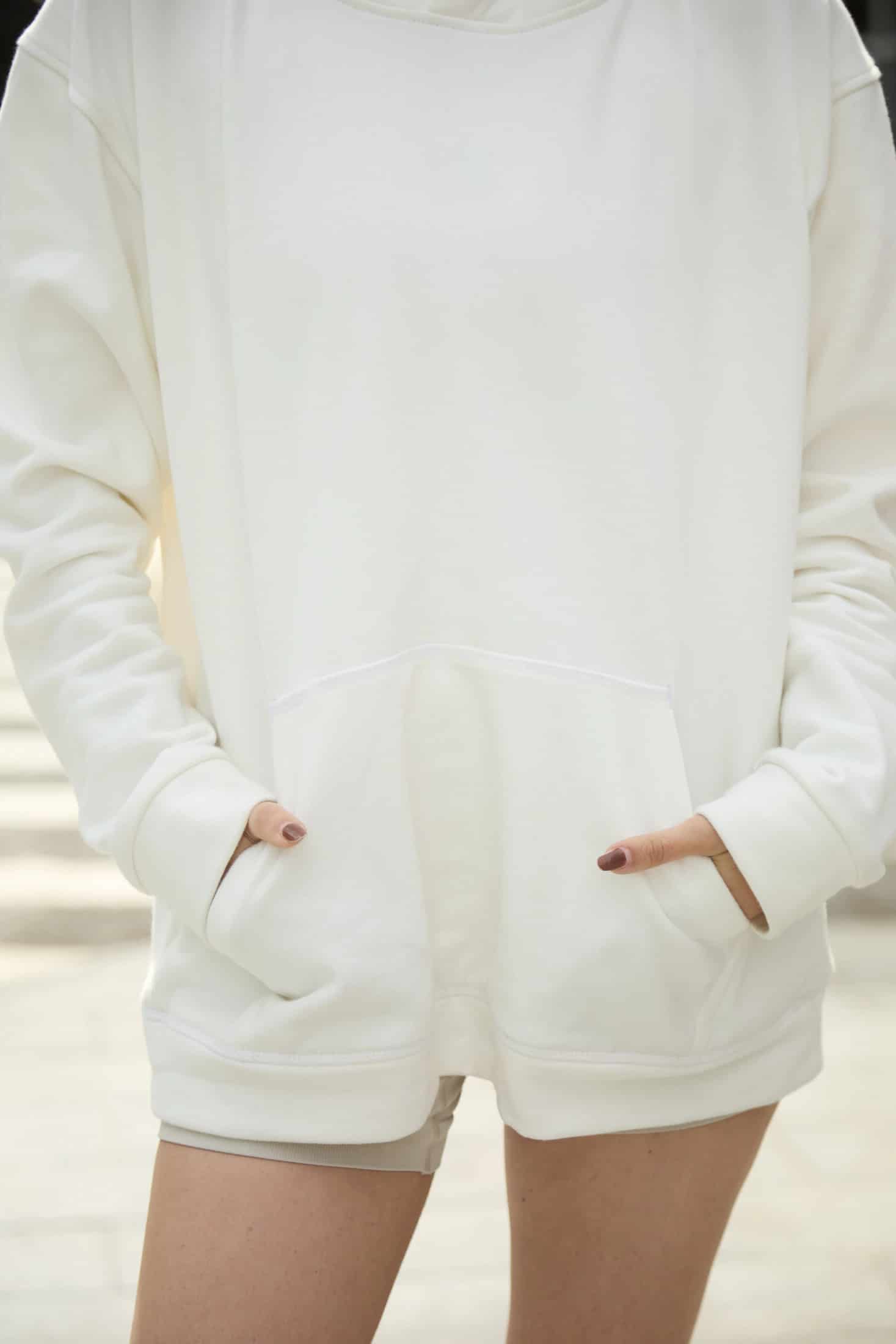 HOODIE CREMA - UNISEX - miniatura 5