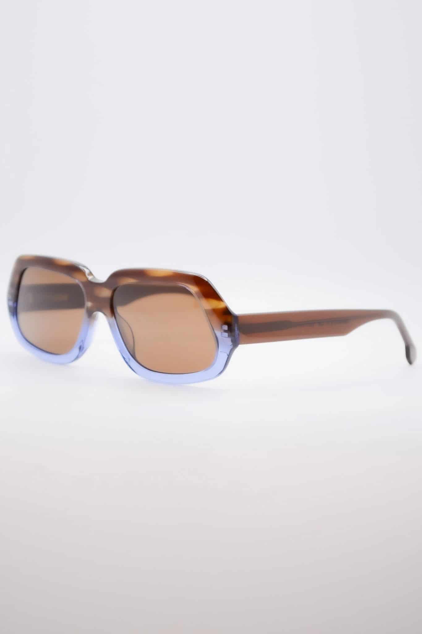 gafas de sol seventy5 carey rayas azul - miniatura 2