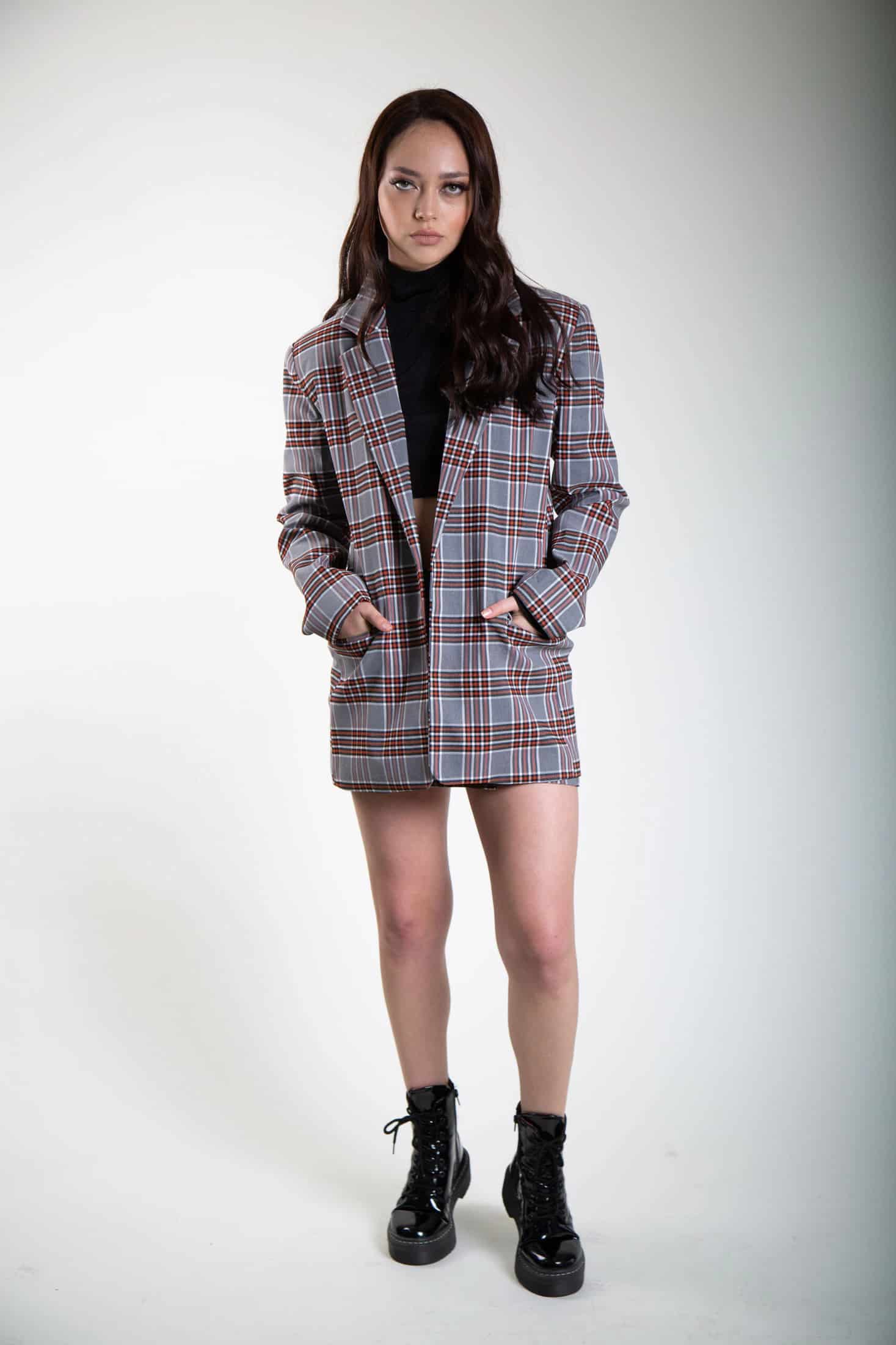 Conjunto Boyfriend Gris - miniatura 1