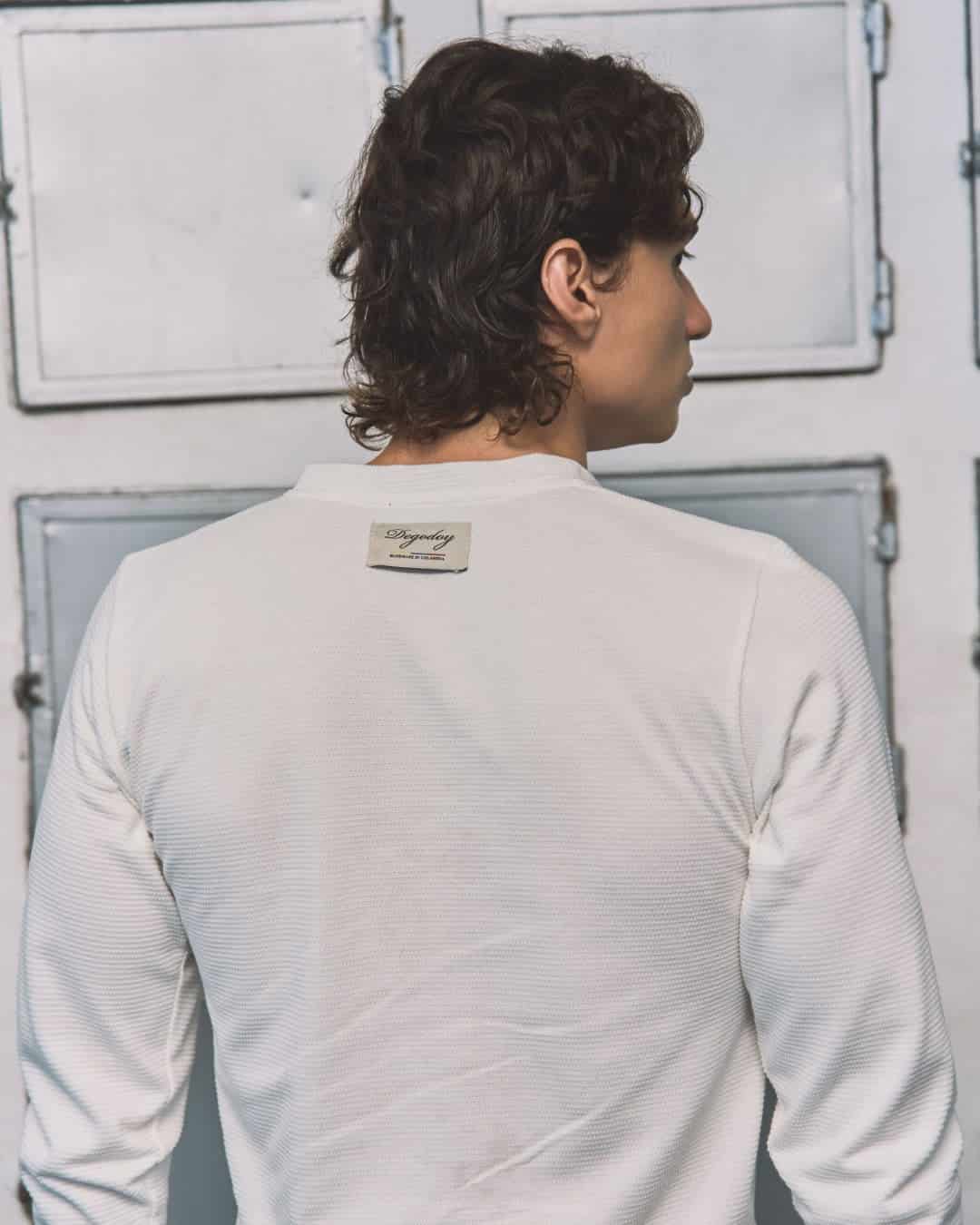 Lane Henley Blanco - miniatura 3