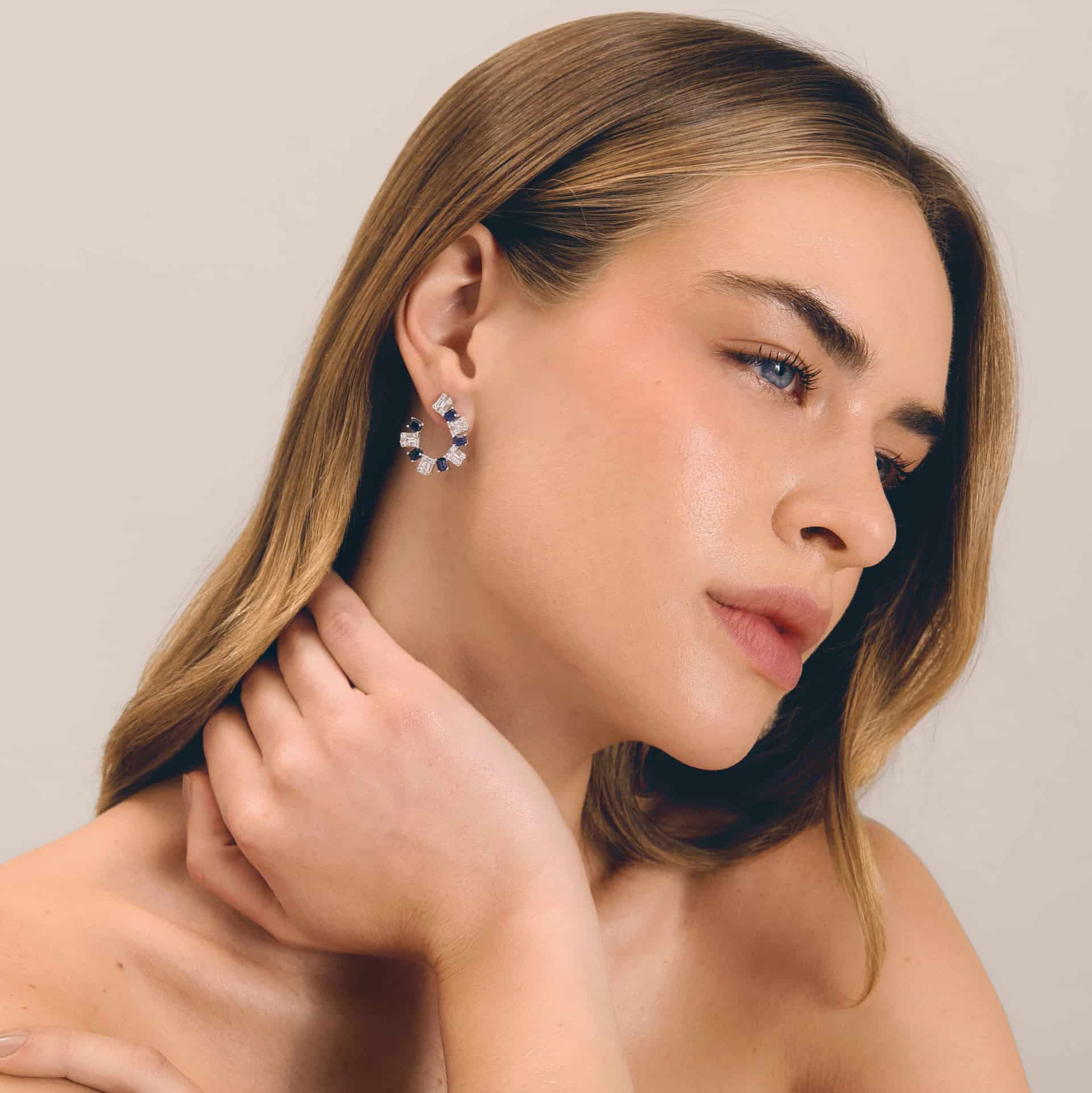 Arete Baguette waves - miniatura 2