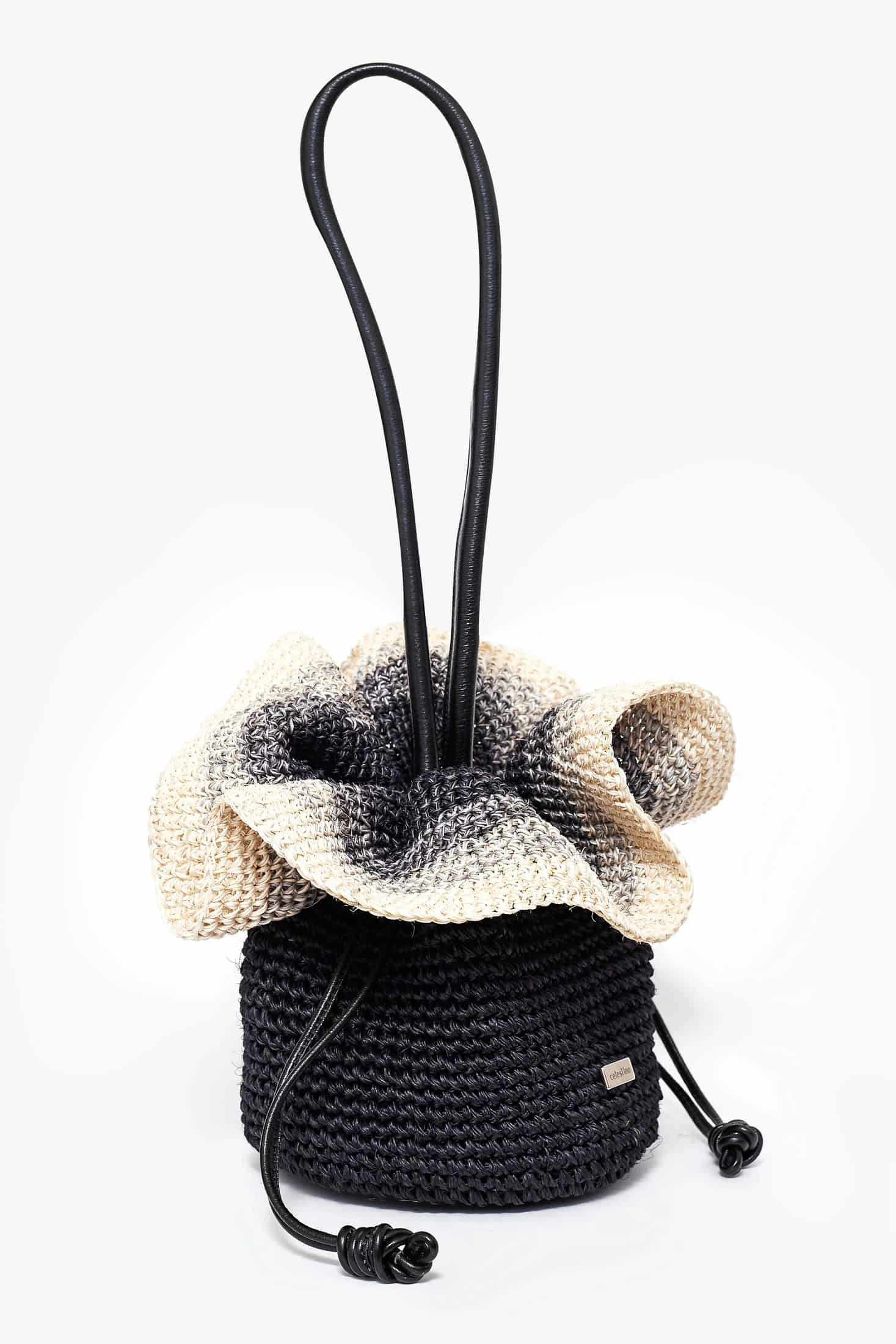 Bolso Orquídea Negro - miniatura 3