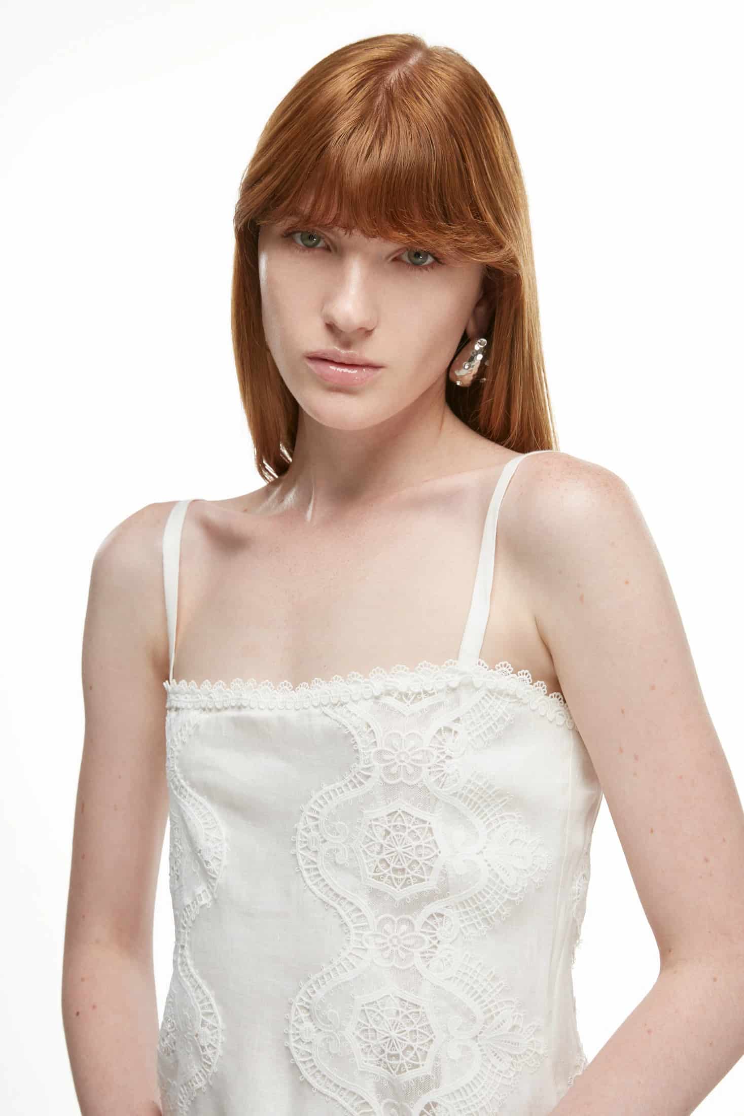 ROCIO MINI DRESS WHITE - miniatura 4