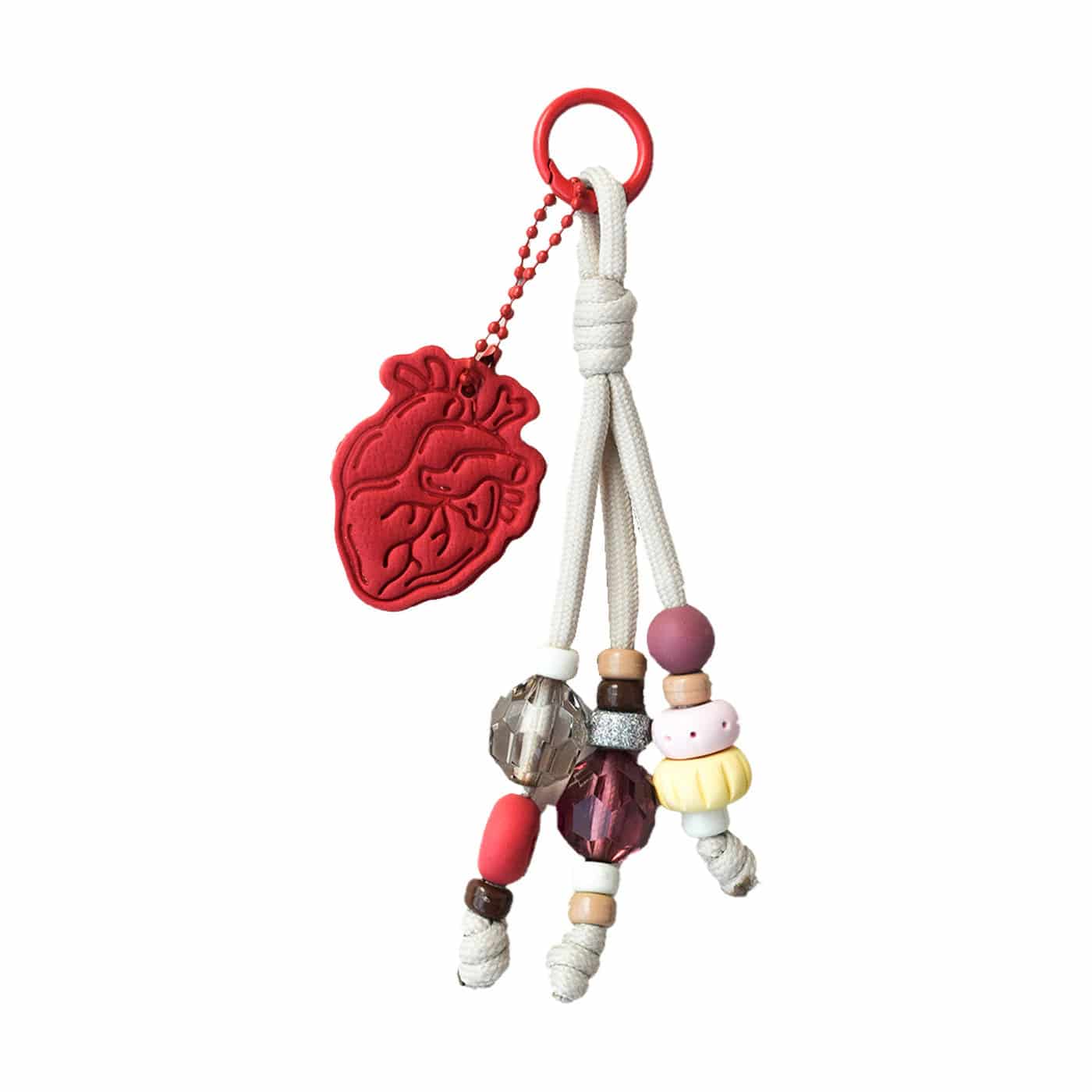 Charm Corazón anatómico Cherry - miniatura 2
