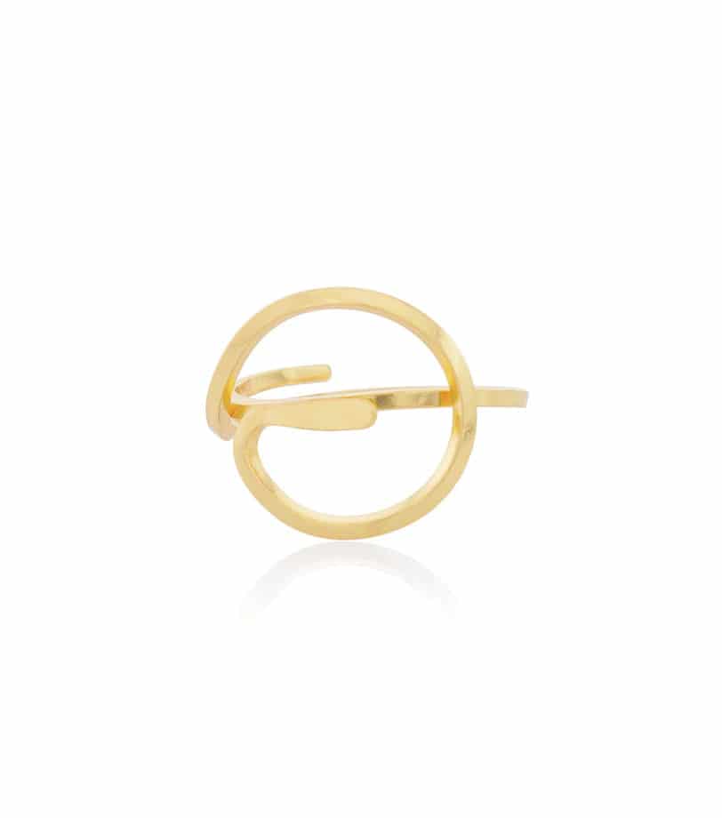 Anillo Destello Dorado - miniatura 1