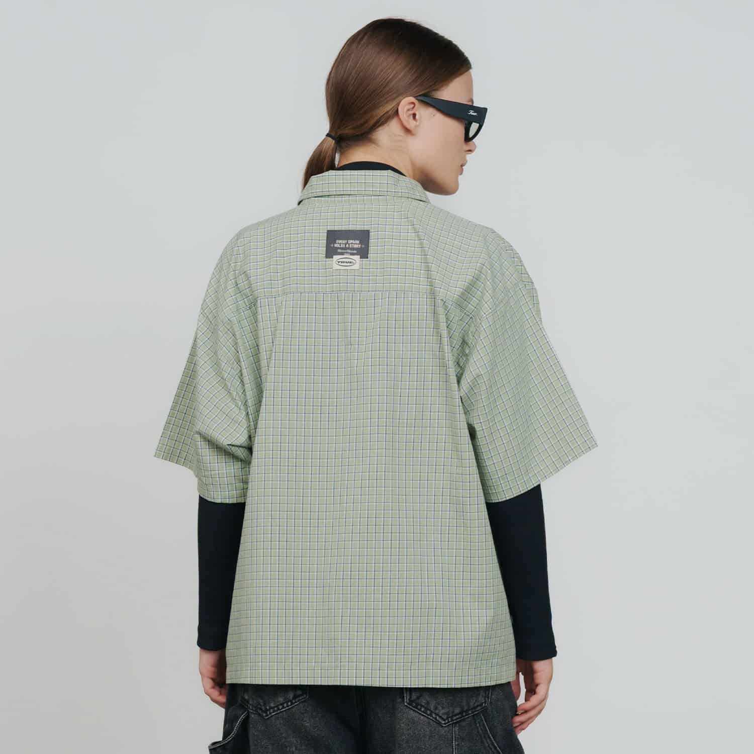 Prelude Button-Up Shirt - Olive Green - miniatura 3