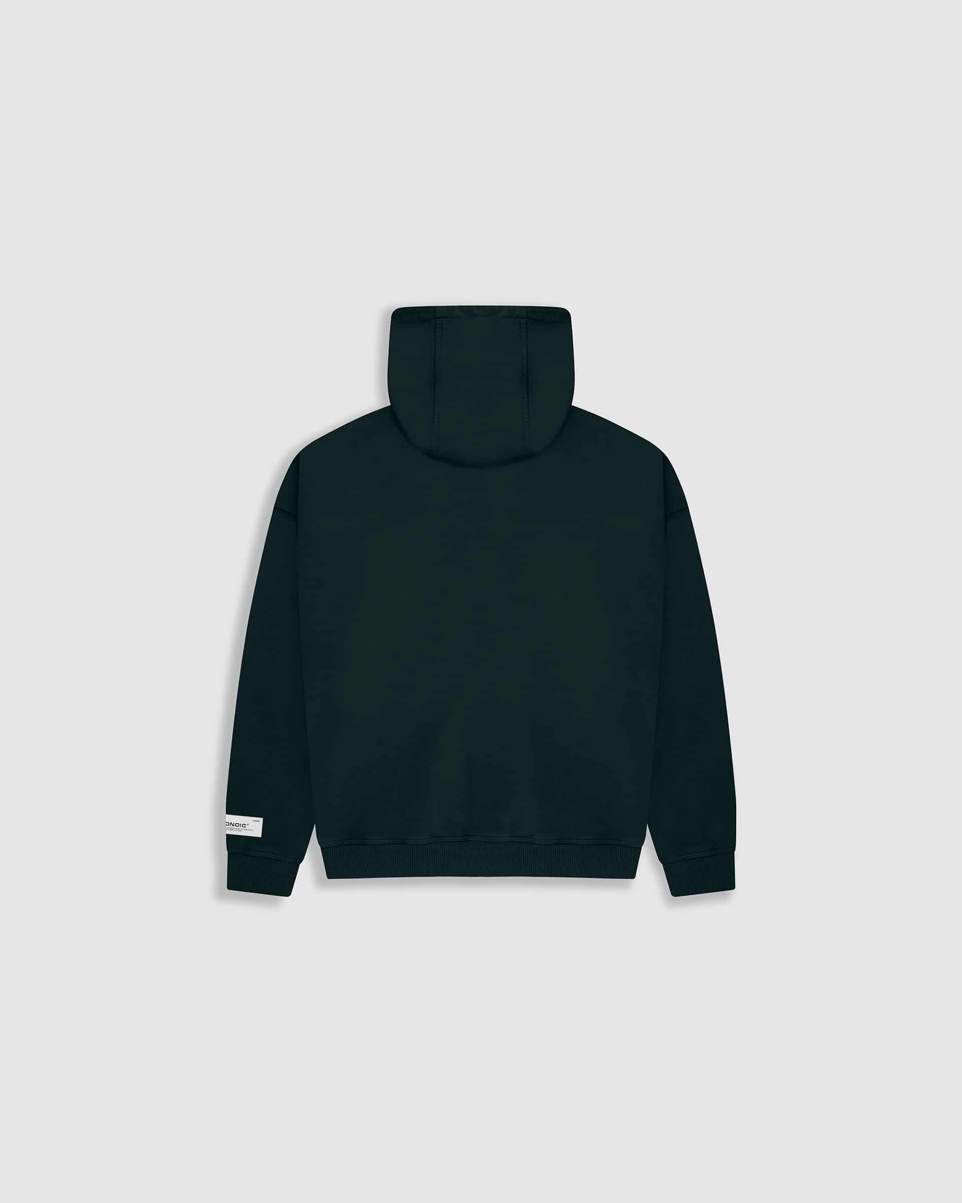 Zip Hoodie Oversized Básico V4 - Forest Green - miniatura 6