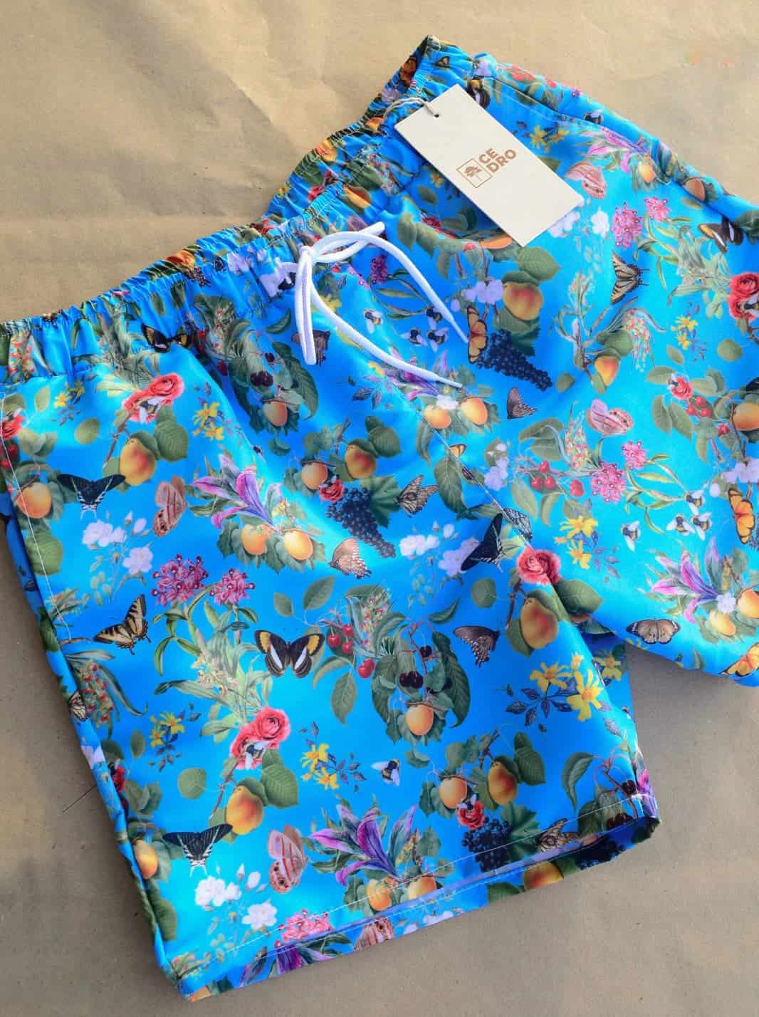 PANTALONETA DE BAÑO | ESTAMPADO EXCLUSIVO CEDRO - miniatura 1