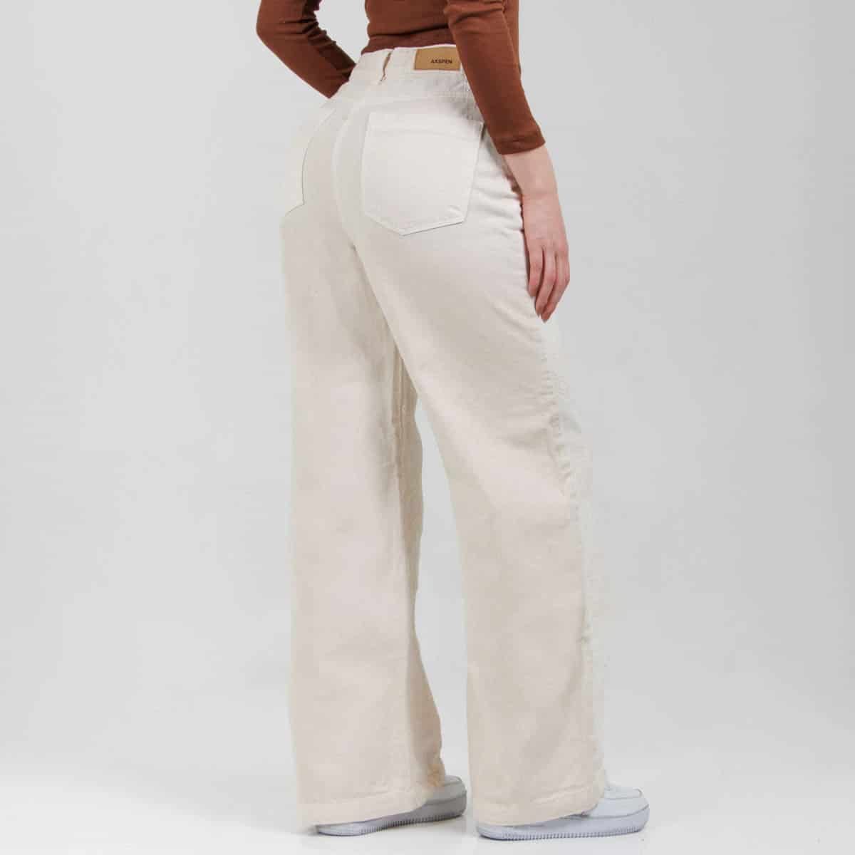 Jean Wide Leg Marfil Ax-3070 Rigido - miniatura 4