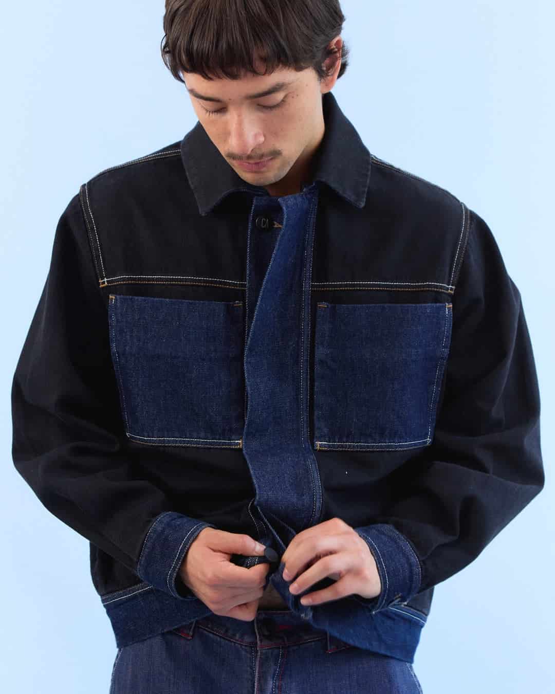 Chaqueta SAMBA NEGRO-AZUL - miniatura 5
