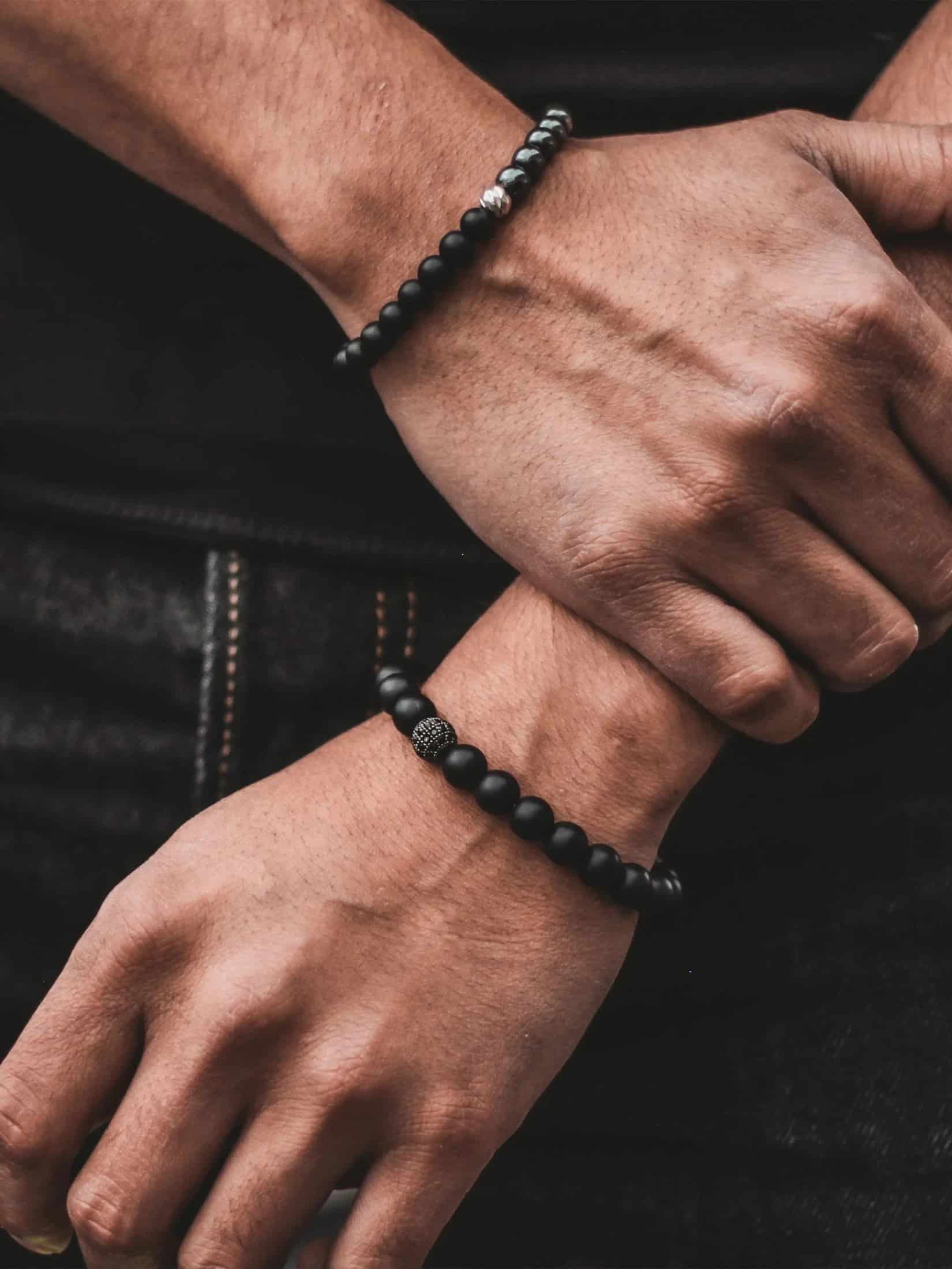 Brazalete All Black 8mm - miniatura 6