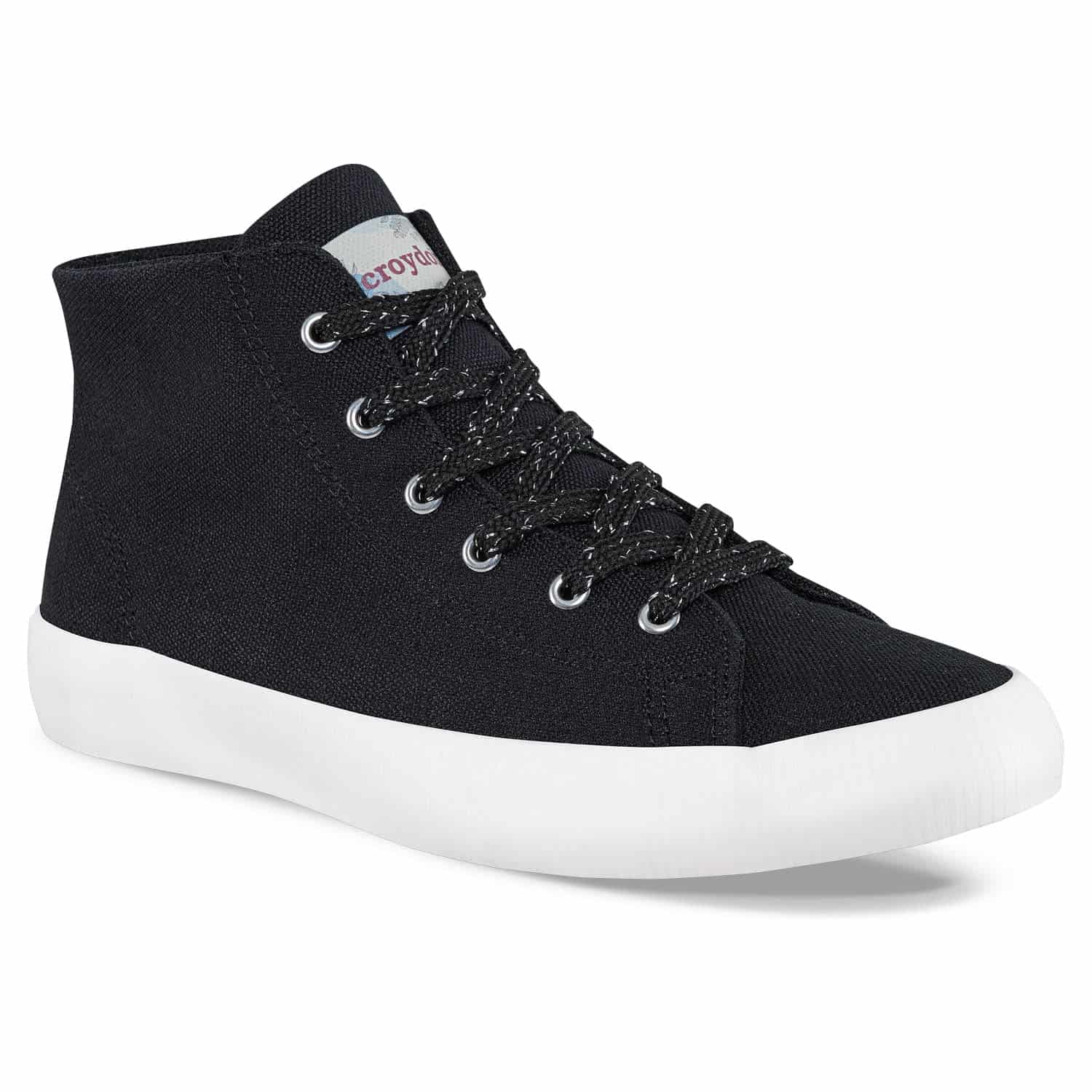 Botines Raw Alto Negro Croydon para Mujer - miniatura 1