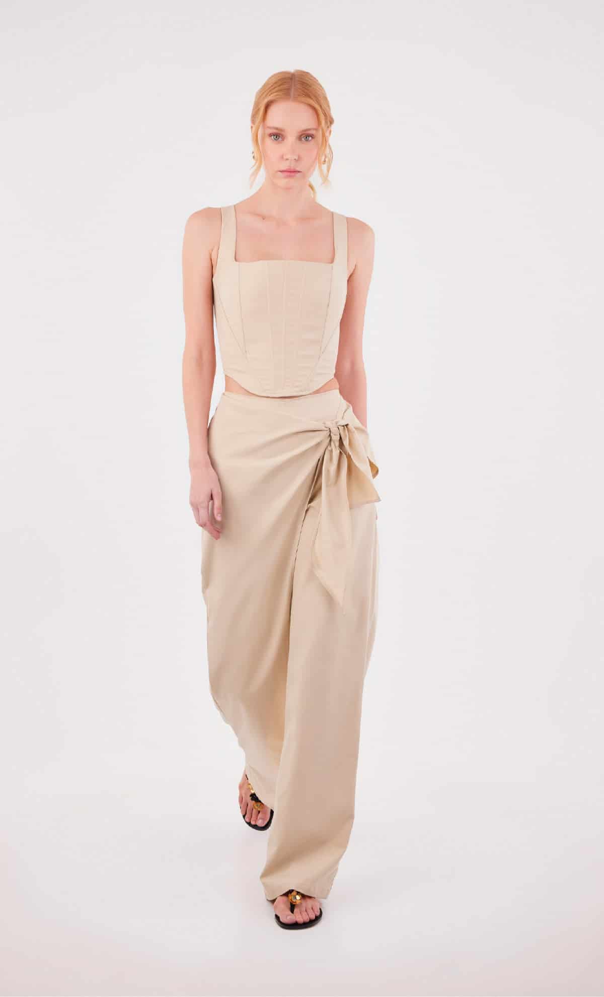 Crop Top Tritoma Sand - miniatura 2