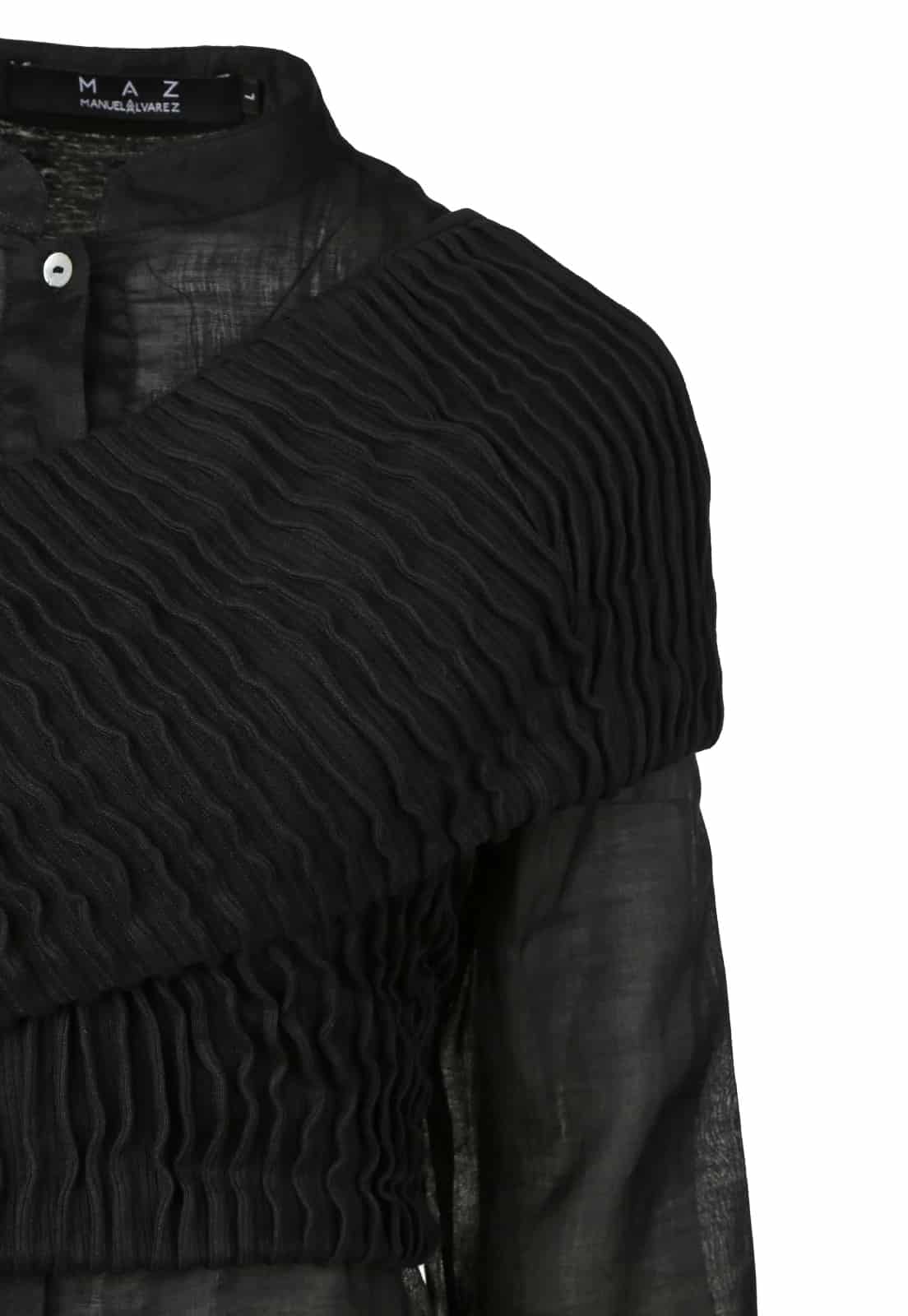 FURROWS SHIRT DRESS TOP - miniatura 7