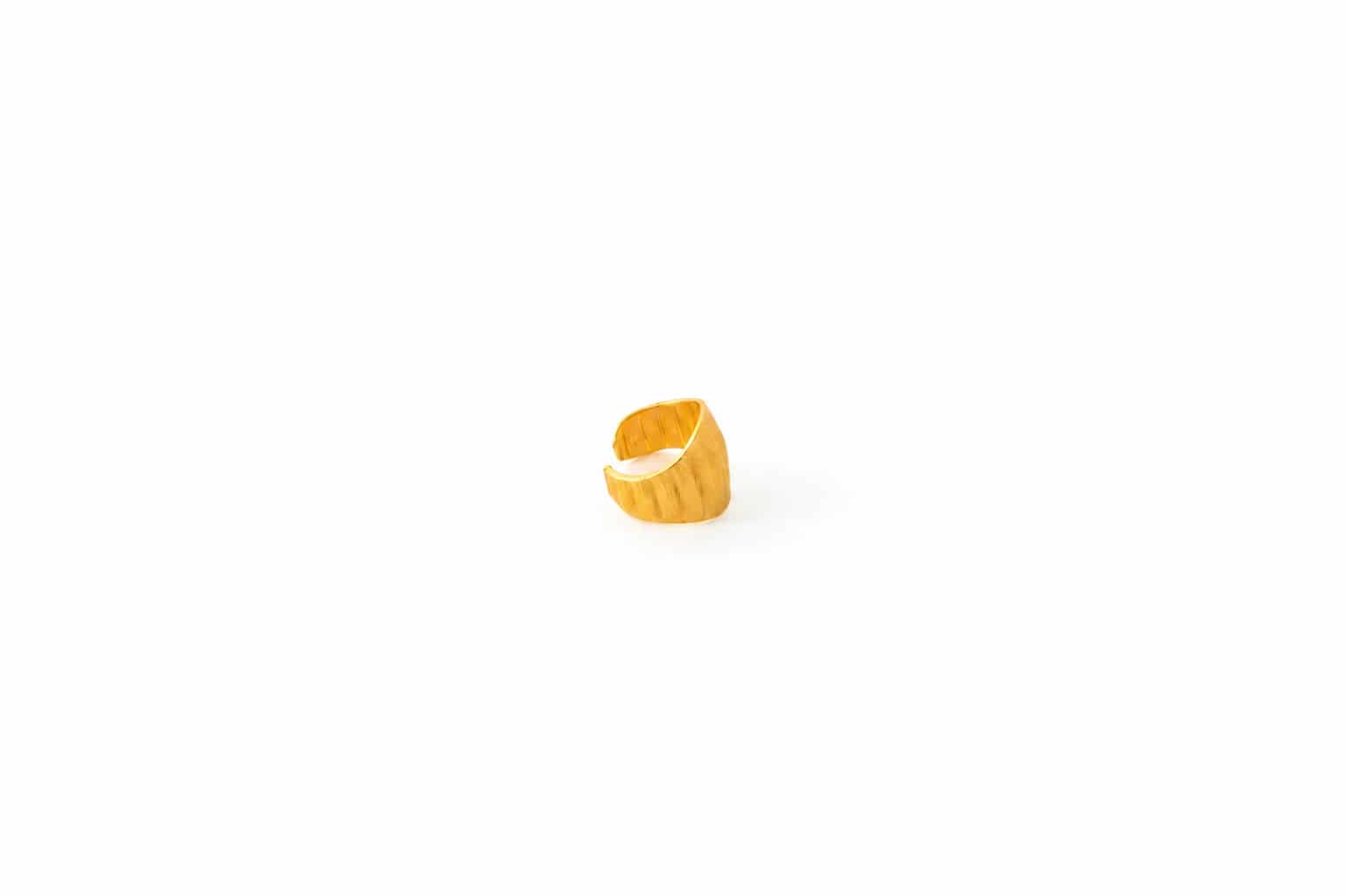 Ear cuff Refugio dorado - miniatura 1