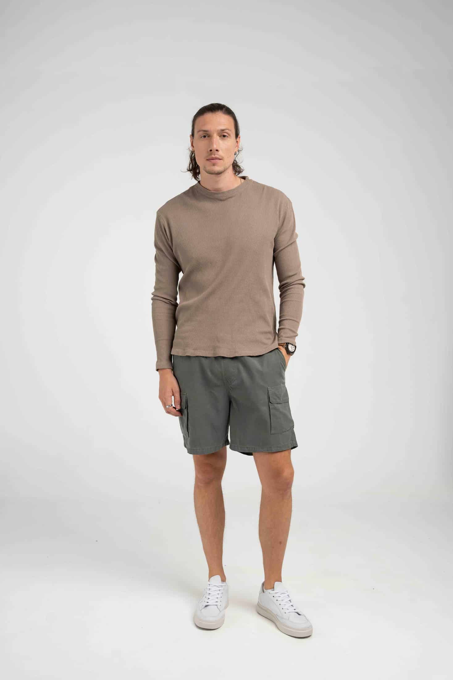 Organic Waffle Crewneck - miniatura 2