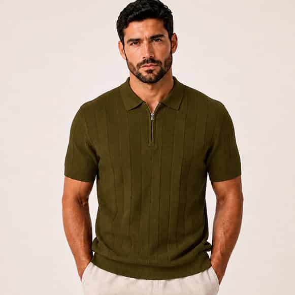 POLO MODA TEJIDA HOMBRE - miniatura 3