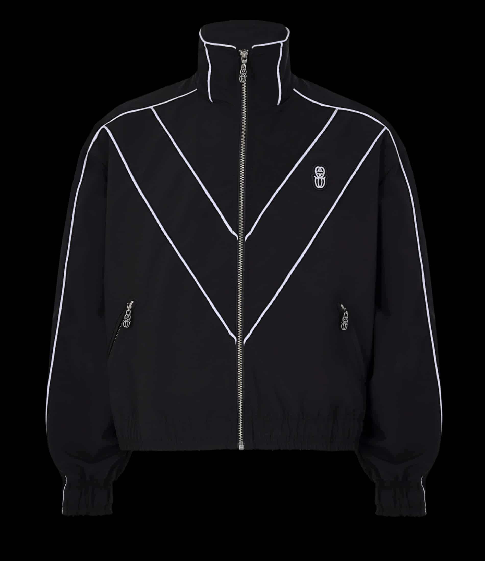 SINNERS BLACK TRACK JACKET - miniatura 1