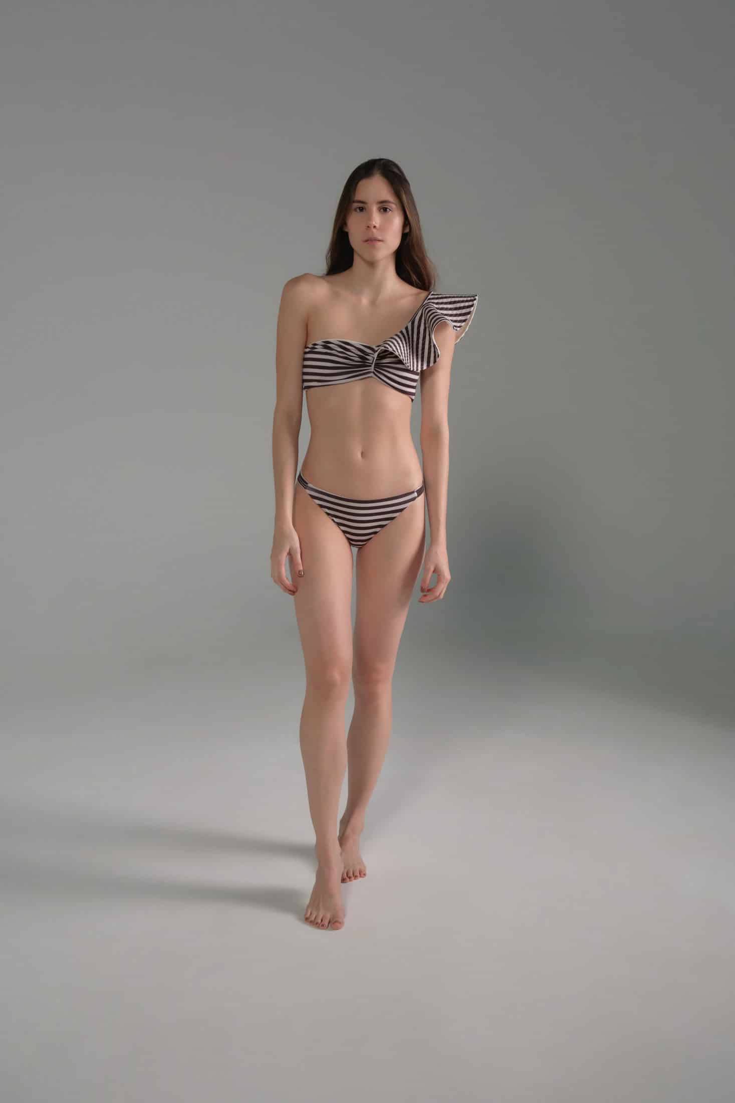 Potosi Bottom / Black & White Stripes - miniatura 2