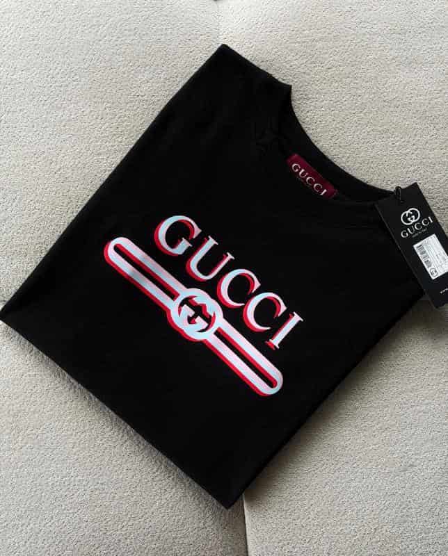 CAMISA GUCCI BLANCA NUDE Y NEGRA - miniatura 4