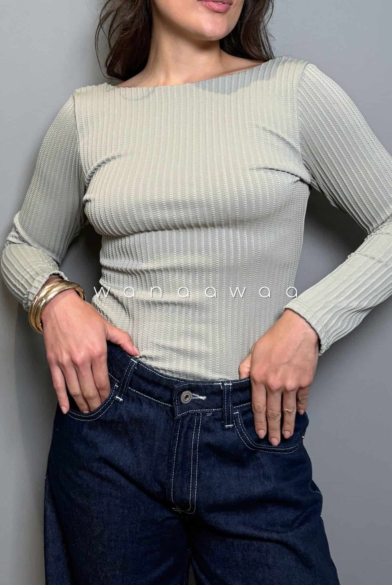 BLUSA LONDRES CON CANALES - miniatura 3