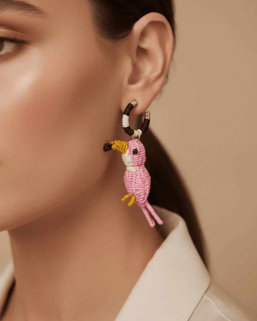 Clarte Hoops + Removable Charm - miniatura 6