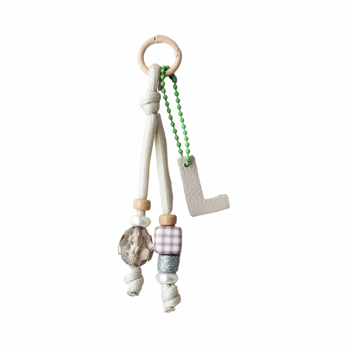 Charm Letra redonda L Latte - miniatura 2