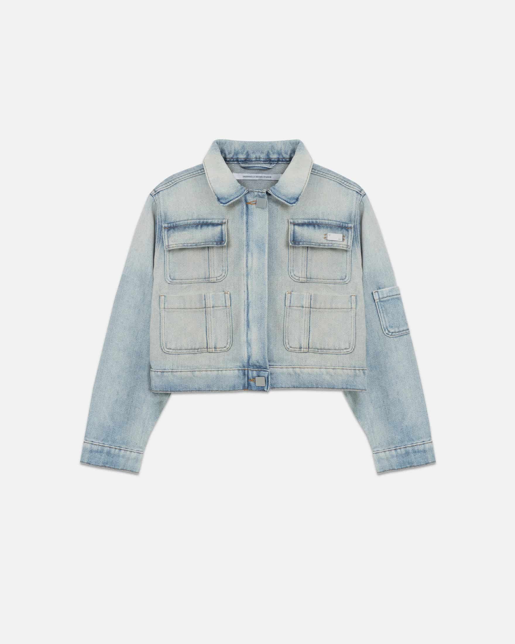W Line Basic Multipocket Jacket Dirty Ice - miniatura 1