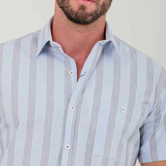 CAMISA MC 100% ALGODON HOMBRE - miniatura 3