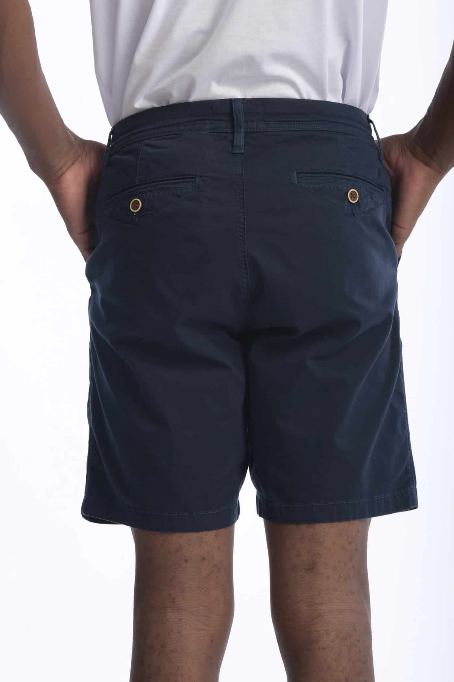 Bermuda Chino Dril Azul Marino - miniatura 6