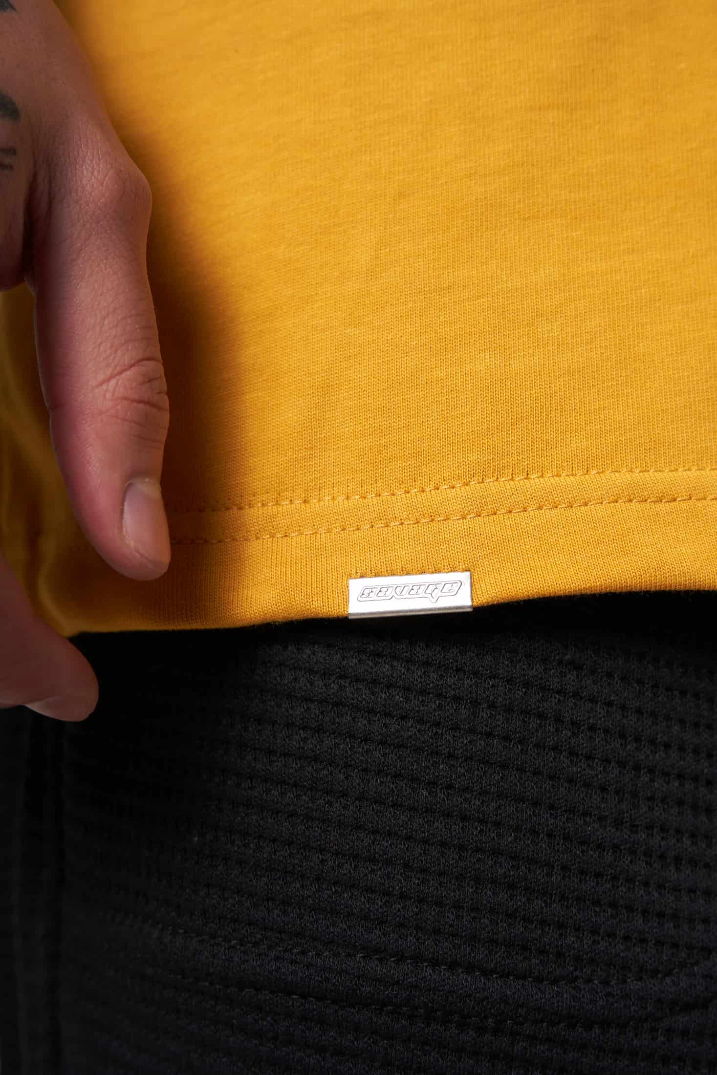 CAMISETA 250 GRAMOS, 100% ALGODÓN AMARILLO - miniatura 4