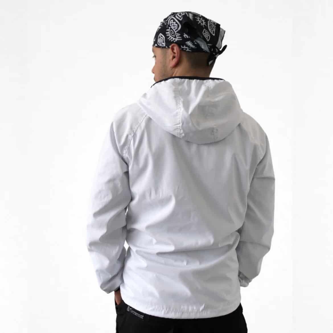 Chaqueta Impermeable Pionono Blanca Hombre - miniatura 8