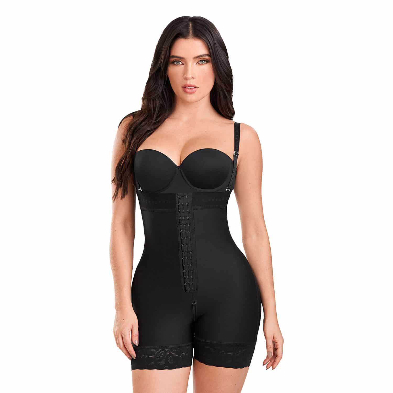 Faja Colombiana Strapless BrocheTipo Short Power Secret Mujer - miniatura 6