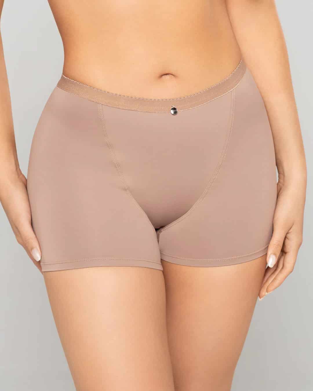 Boxer Femenino Tiro Alto Control Suave en Microfibra con Efecto Levanta Cola Ref. 8059 - miniatura 2