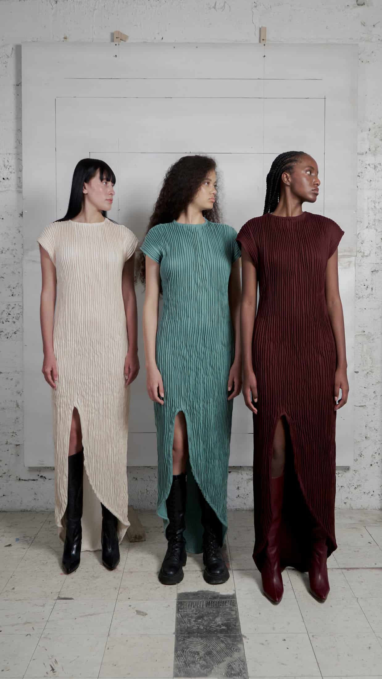 FURROWS TULIP DRESS - miniatura 5