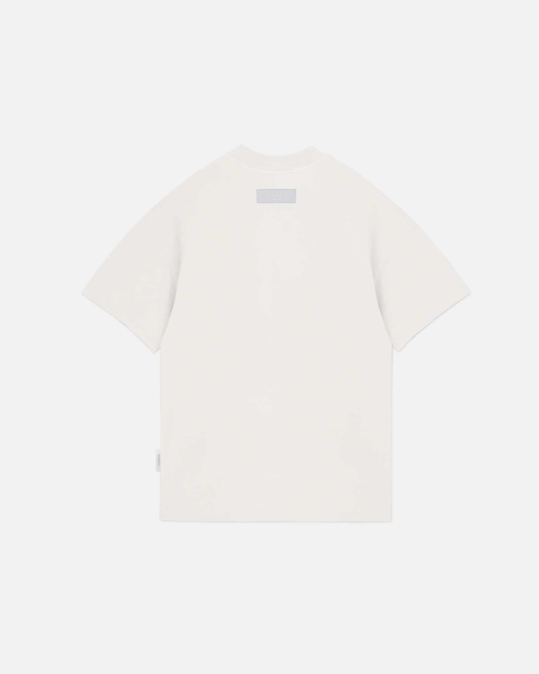 Basics Peached Undgld Tshirt White - miniatura 3