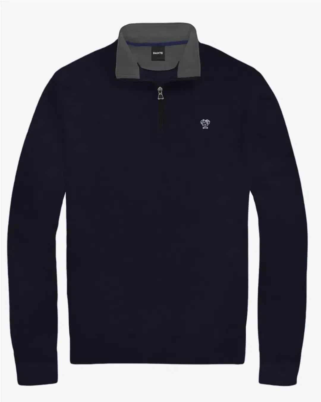 Halfzip Antimanchas Dark Blue - miniatura 4