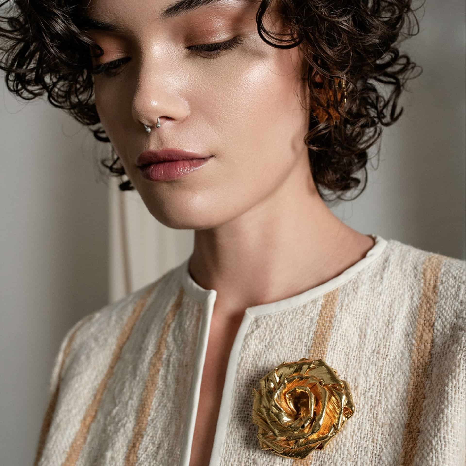 Broche Rosa - miniatura 2