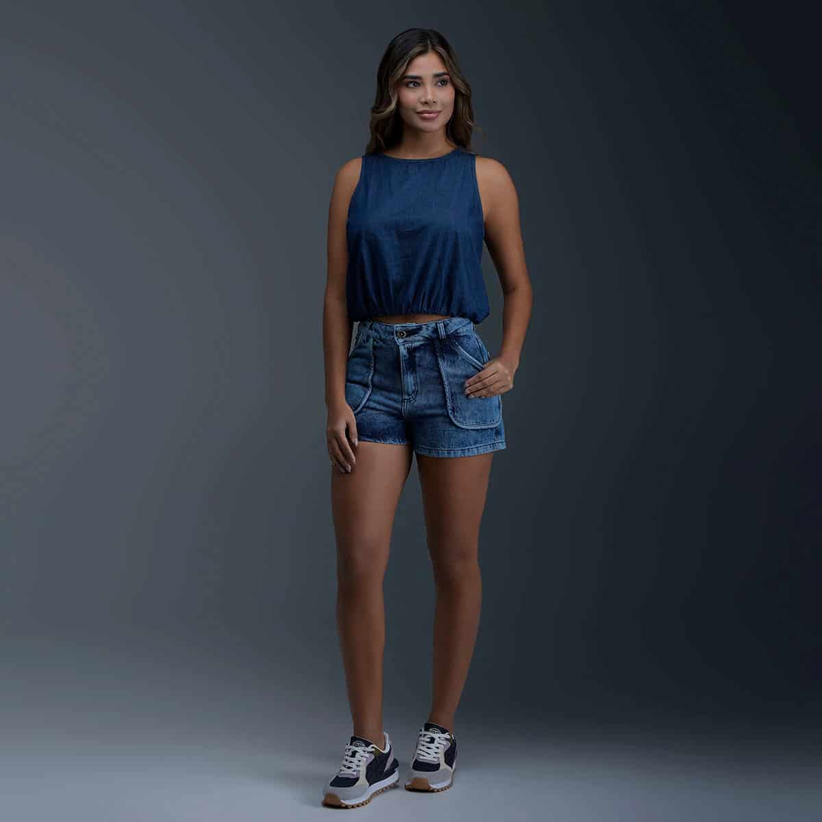 Blusa Azul - miniatura 4