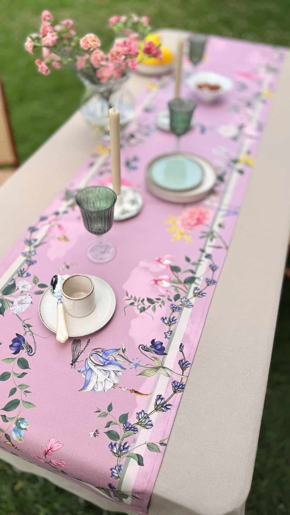 Camino de Mesa - The Garden Pink - miniatura 2