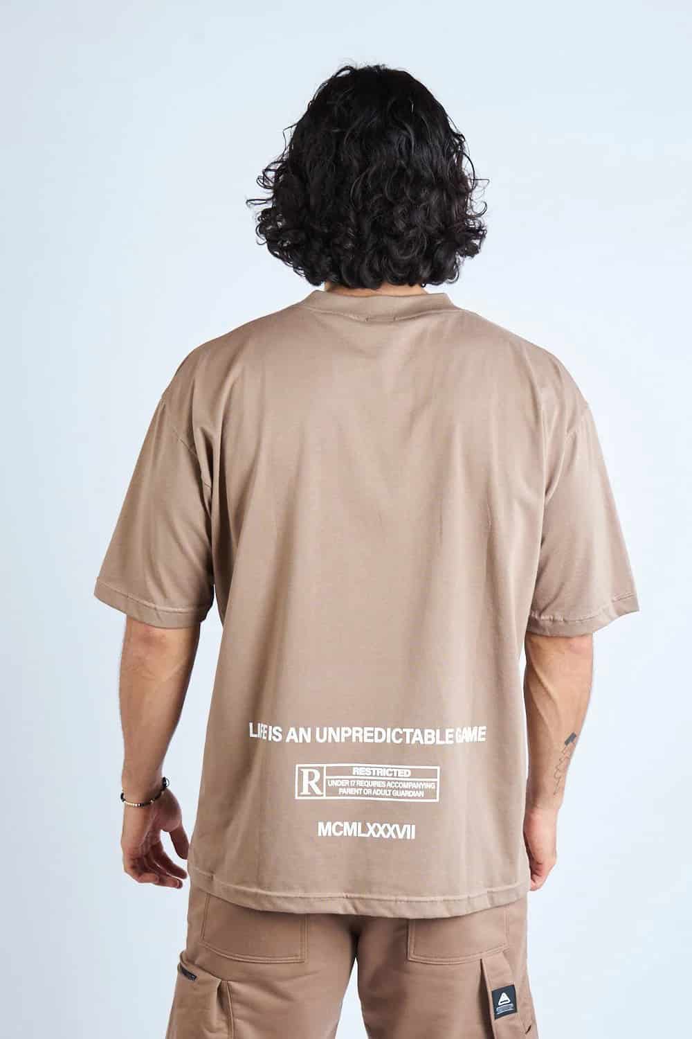 CAMISETA OVERSIZE CAQUI [DROP 0:0] - miniatura 5